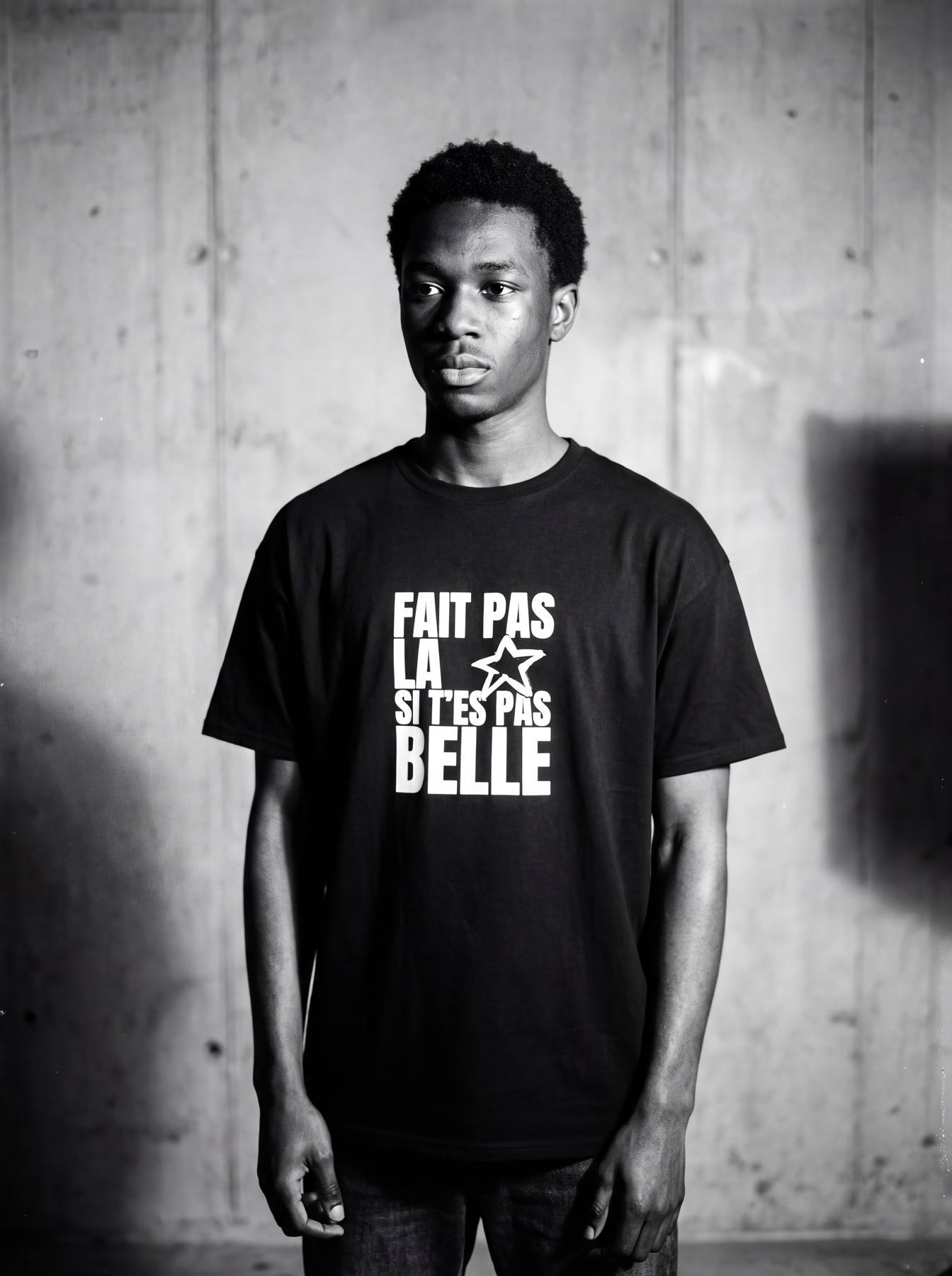 FAIT PAS LA ★ SI T'ES PAS BELLE, porté